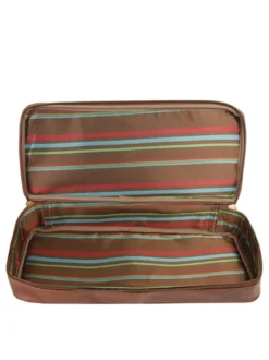 piké Unisex Reisetasche in braun