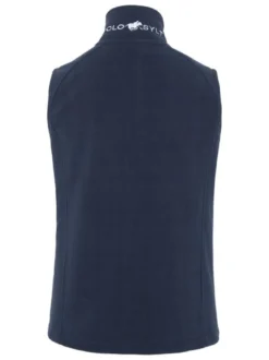 Polo Sylt Damen Fleece-Weste in marine blau