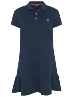 Polo Sylt Damen Polokleid in marine blau