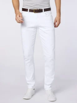 Polo Sylt Herren Jeans in weiß - Länge: lang