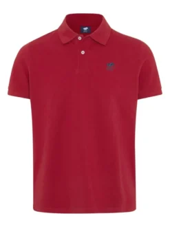 Polo Sylt Herren Poloshirt in bordeaux rot