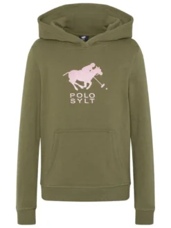 Polo Sylt Mädchen Sweatshirt in grün oliv