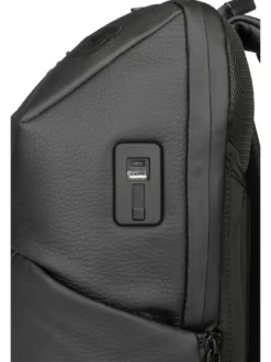 Porsche Design Unisex Rucksack - Urban Eco Leather XS in schwarz
