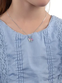 Prinzessin Lillifee Mädchen Kette mit Anhänger in silber