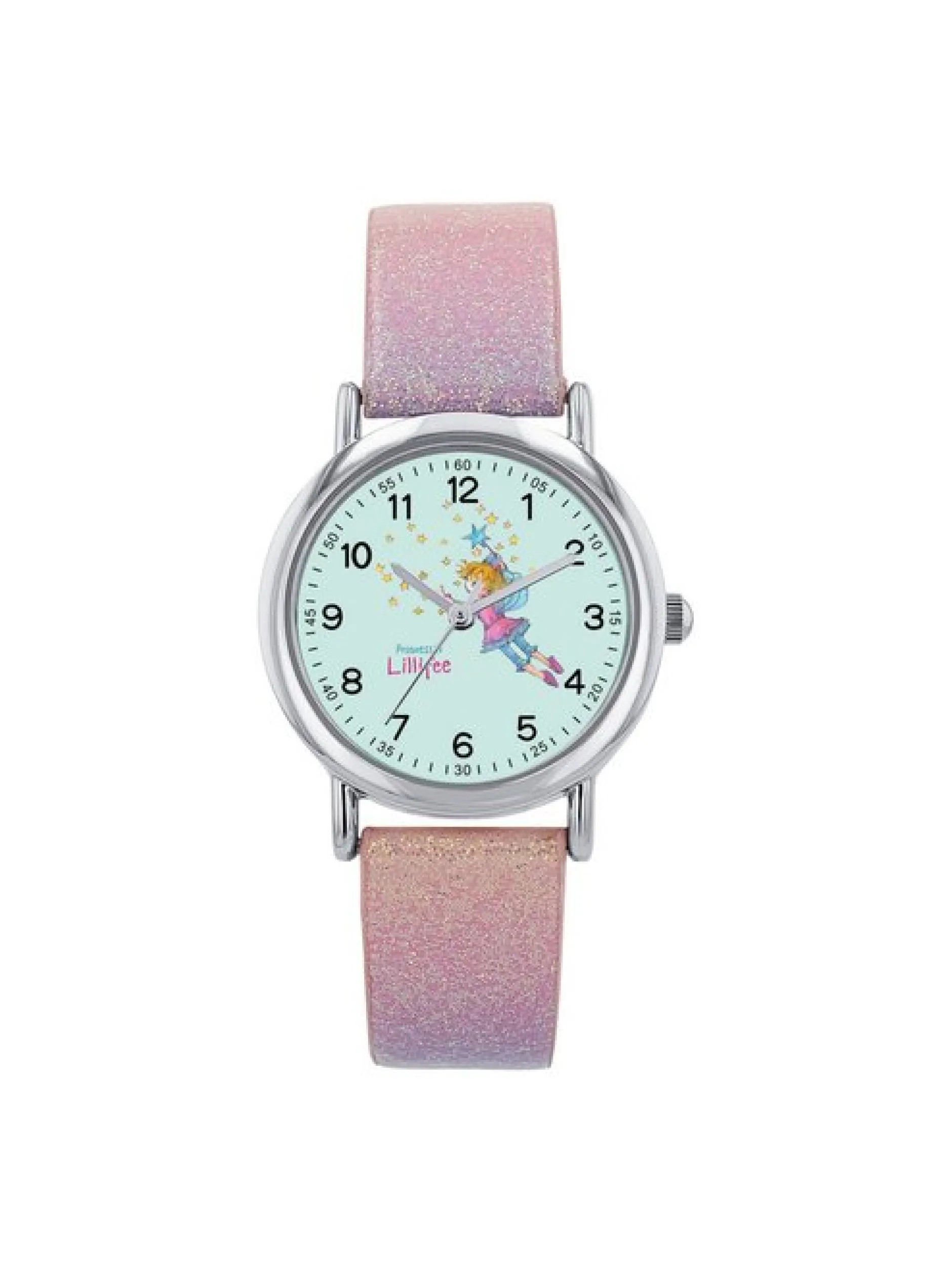 Prinzessin Lillifee Mädchen Quarzuhr in silber