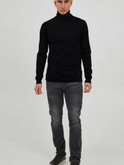 11 Project Herren Strickpullover - PRIngbert in schwarz