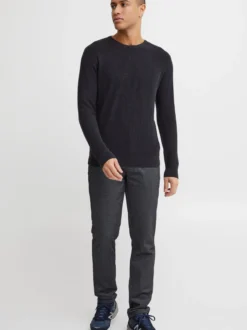 11 Project Herren Strickpullover - PREdwin in schwarz