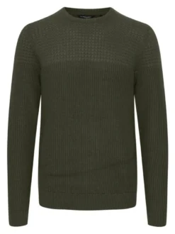 11 Project Herren Strickpullover - PRAdamus in grün