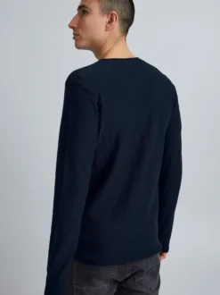 11 Project Herren Strickpullover - PRFriko in blau