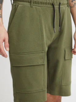 11 Project Herren Sweatshorts - PRKarlsen in grün