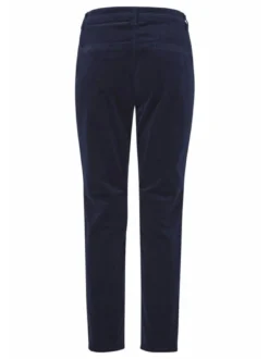 PULZ Jeans Damen Casual Hose PZSALLY Hohe Taille in blau