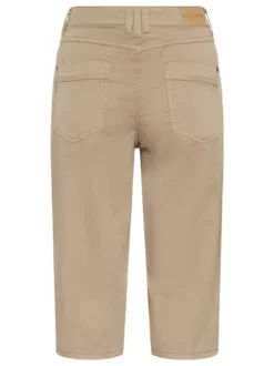 PULZ Jeans Damen Casual PZEVELYN Normale Passform in sand