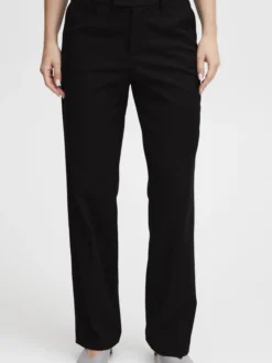 PULZ Jeans Damen Hose PZBINDY in schwarz