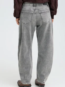 PULZ Jeans Damen Jeans PZANNI in grau denim