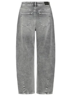 PULZ Jeans Damen Jeans PZANNI in grau denim