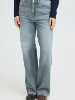 PULZ Jeans Damen Jeans PZAPRIL in blue stone denim