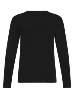 PULZ Jeans Damen Strickjacke PZSARA in schwarz
