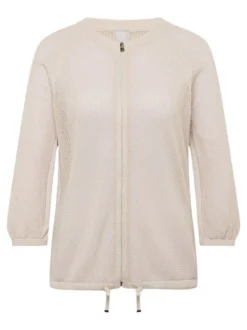 RABE Damen Strickjacke in beige