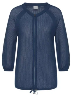 RABE Damen Strickjacke in blau