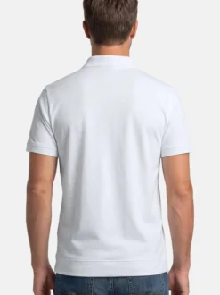 Ragman Herren Poloshirt - Basic in weiß