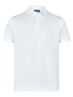 Ragman Herren Poloshirt - Basic in weiß