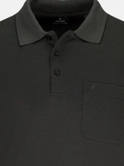 Ragman Herren Poloshirt im 2er-Pack in anthrazit