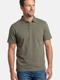 Ragman Herren Poloshirts im 2er-Pack in mehrfarbig