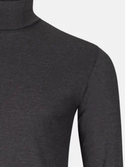 Ragman Herren Rollkragenshirts im 2er-Pack in grau