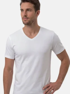 Ragman Herren Unterhemden im 6er-Pack in mehrfarbig