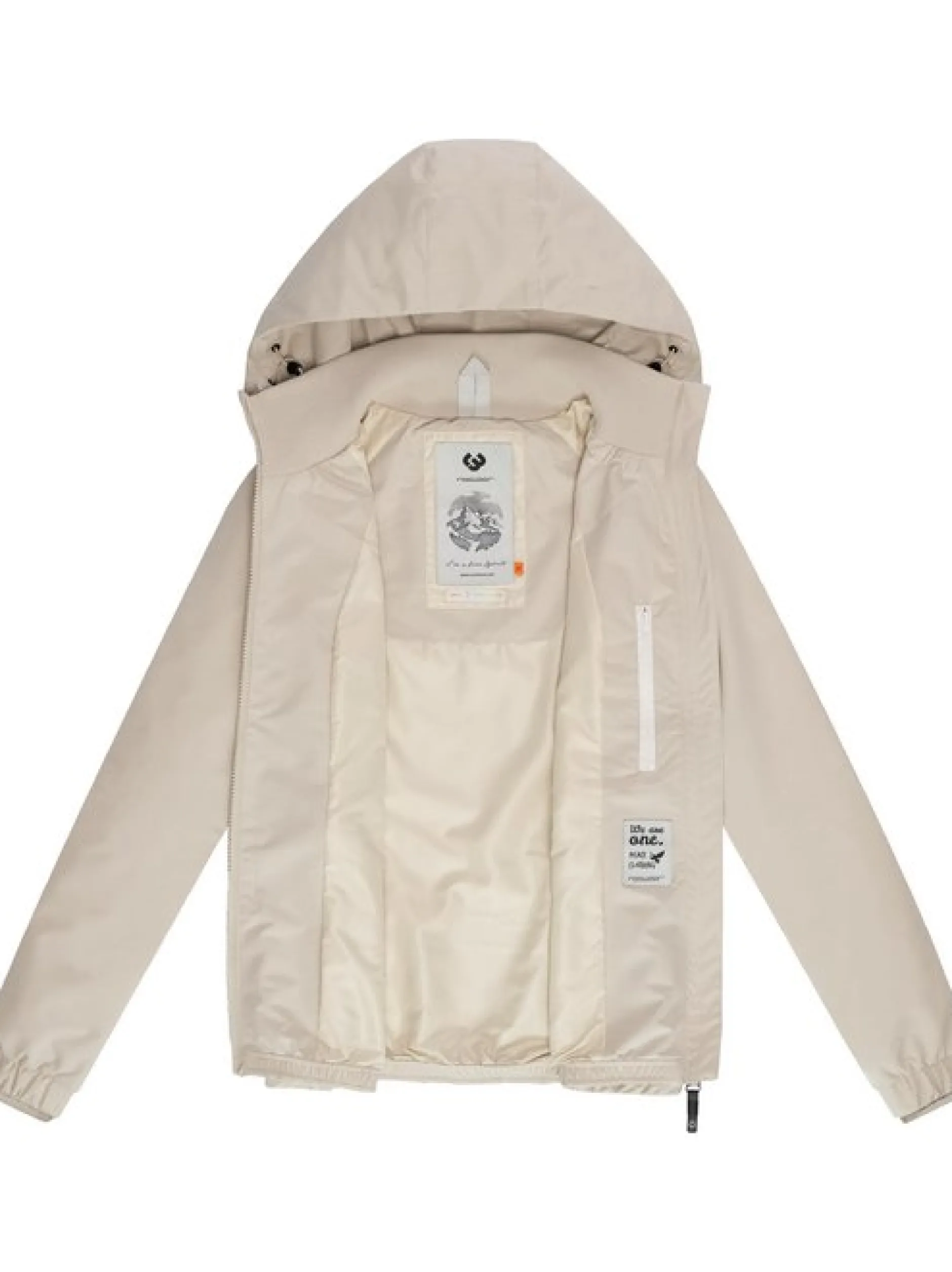 Ragwear Damen Übergangsjacke - Dizzie Tech in beige