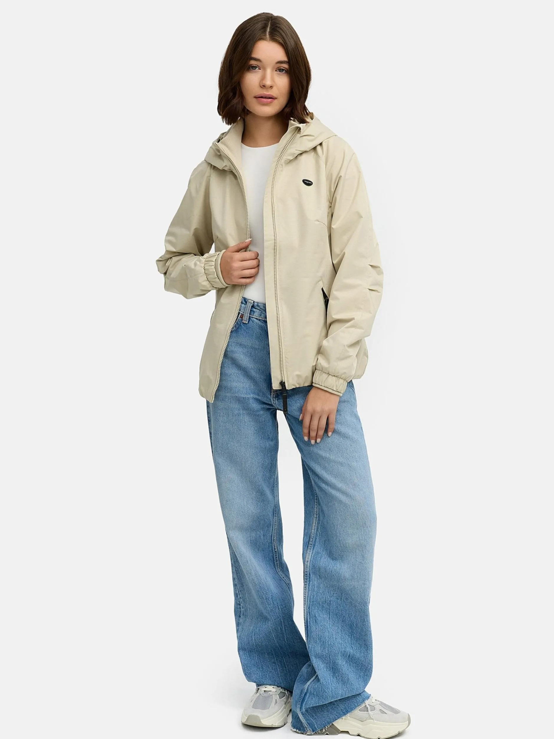Ragwear Damen Übergangsjacke - Dizzie Tech in beige