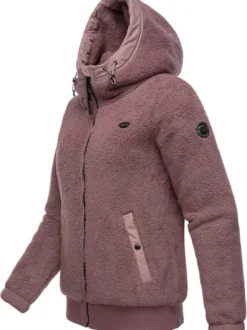 Ragwear Damen Übergangsjacke - Cousy Short in lila