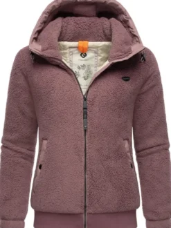 Ragwear Damen Übergangsjacke - Cousy Short in lila