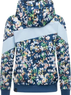 Ragwear Damen Übergangsjacke - Nuggie Block Flower in marine