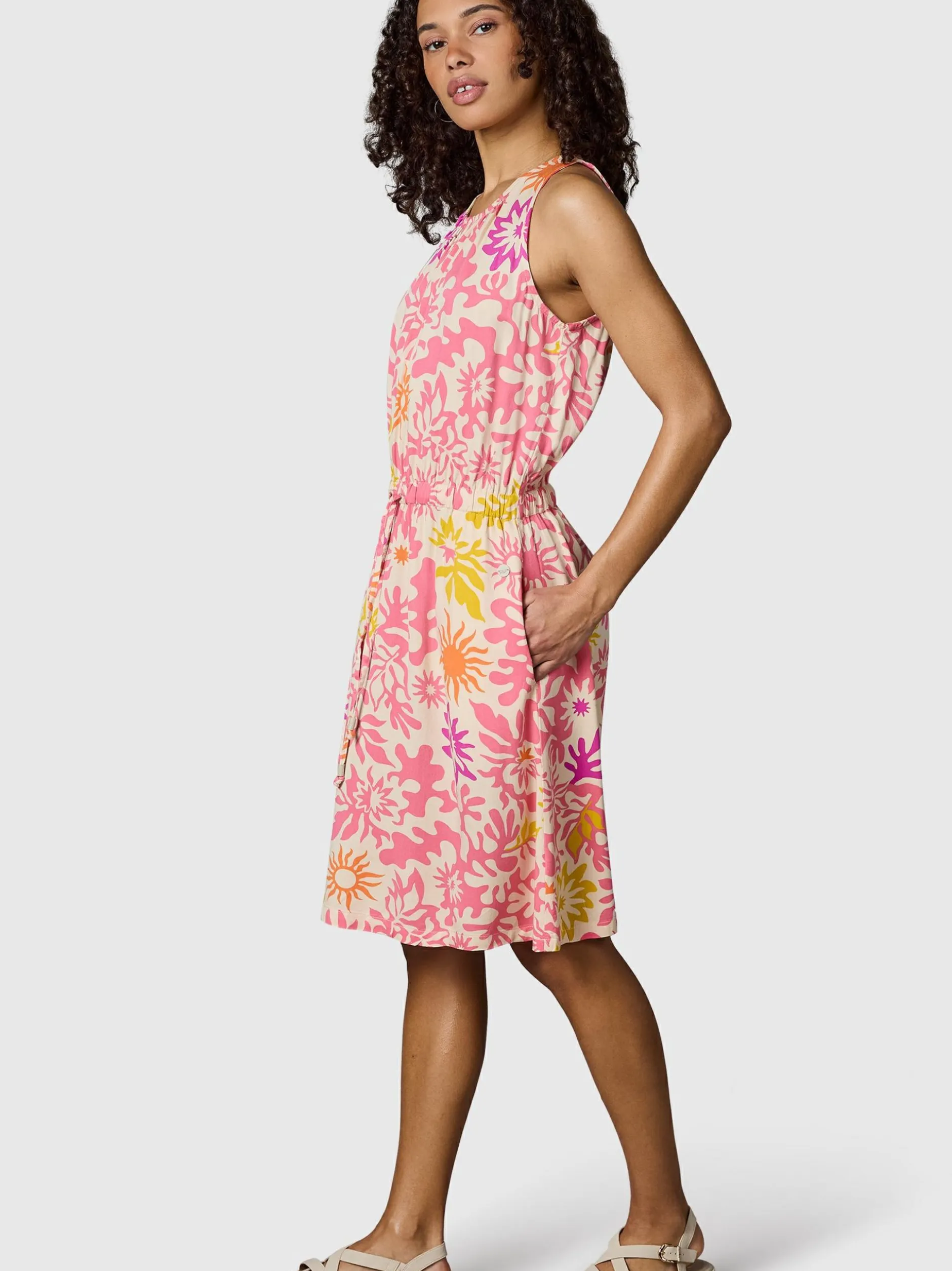 Ragwear Damen Blusenkleid - Sanai Print YOUMODO in mehrfarbig