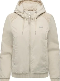 Ragwear Damen Bomberjacke - Chinta Warm YOUMODO in ecru