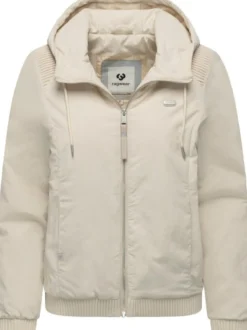 Ragwear Damen Bomberjacke - Chinta Warm YOUMODO in ecru