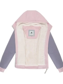 Ragwear Damen Bomberjacke - Oggie Block Warm YOUMODO in rosa