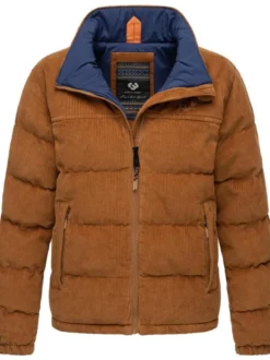 Ragwear Damen Cordjacke - Uxia in braun