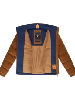Ragwear Damen Cordjacke - Uxia in braun