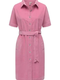 Ragwear Damen Cordkleid - YOUMODO in rosa