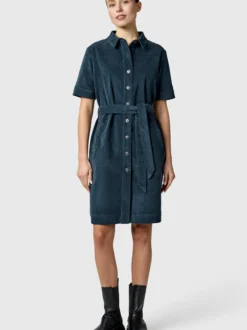 Ragwear Damen Cordkleid - YOUMODO in petrol