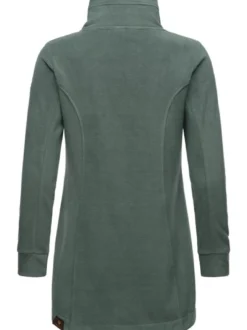 Ragwear Damen Fleecejacke - Letrice Fleece in grün