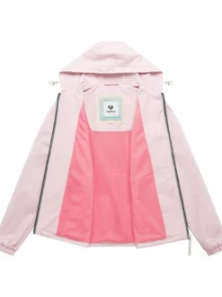 Ragwear Damen Funktionsjacke - Cezzora in rosa