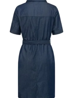 Ragwear Damen Jeanskleid - Rozyna Denim in blau