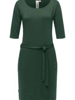 Ragwear Damen Jerseykleid - Kenisha in grün