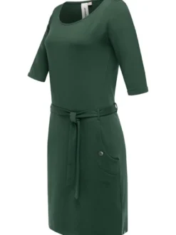 Ragwear Damen Jerseykleid - Kenisha in grün