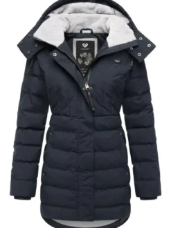 Ragwear Damen Kurzmantel - Ashanta in marine