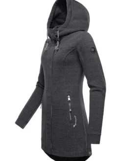 Ragwear Damen Langjacke - Letty Intl. in schwarz