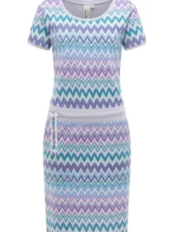 Ragwear Damen Minikleid - Baomi in flieder - Länge: kurz